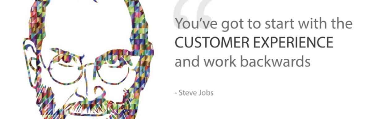 Famous Quote of Steve Jobs about Customer Experience